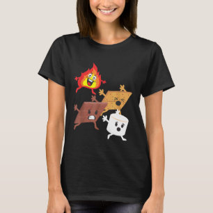 Camiseta La persecución de incendios en camping Smores dive