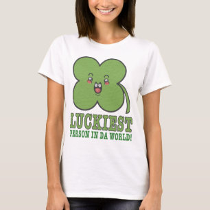 Camiseta La persona más afortunada en el día de St Patric