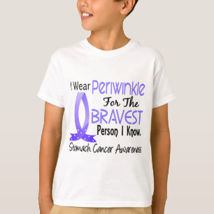 Camiseta La persona más valiente conozco al cáncer de