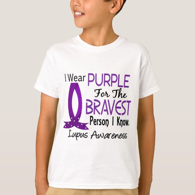 Camiseta La persona más valiente sé lupus (Anverso)