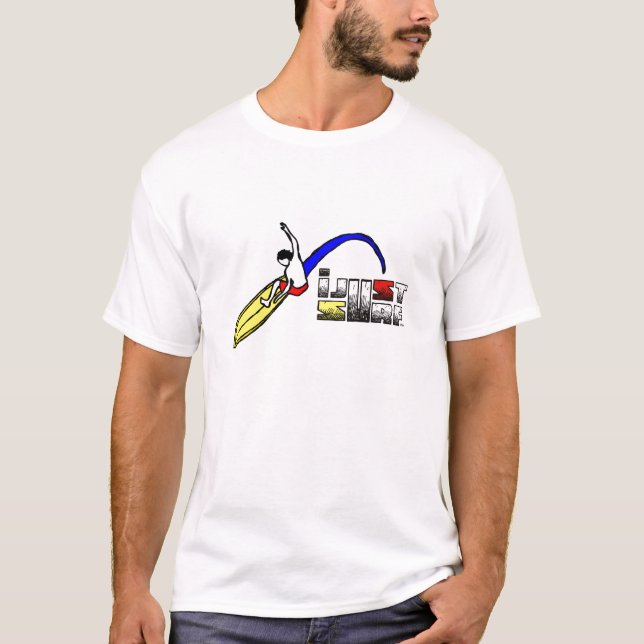 Camiseta La persona que practica surf clásica (Anverso)