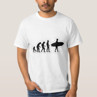 Camiseta La persona que practica surf evolutiva
