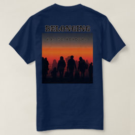 Camiseta La Pertenencia No Tiene Fronteras