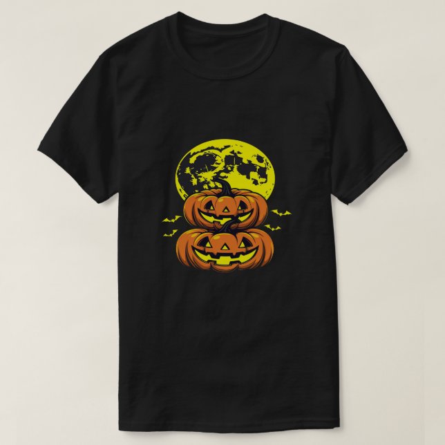 Camiseta La perversa noche del terror (Diseño del anverso)