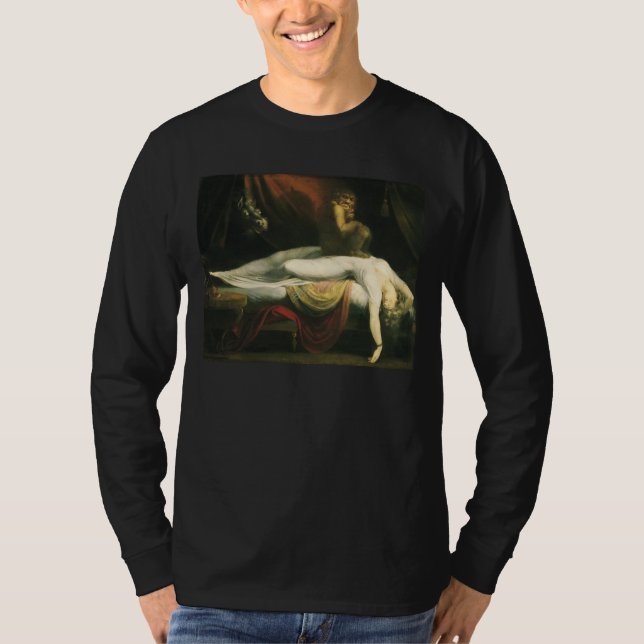 Camiseta La pesadilla, Henry Fuseli (Anverso)
