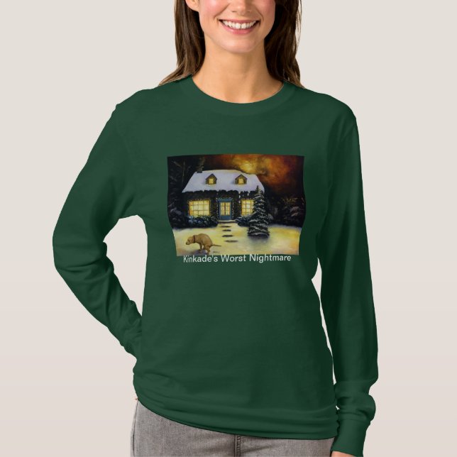 Camiseta La pesadilla peor de Kinkade (Anverso)