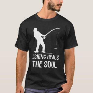 Camiseta La Pesca Cura El Pescador De Alma De Pescado Angle