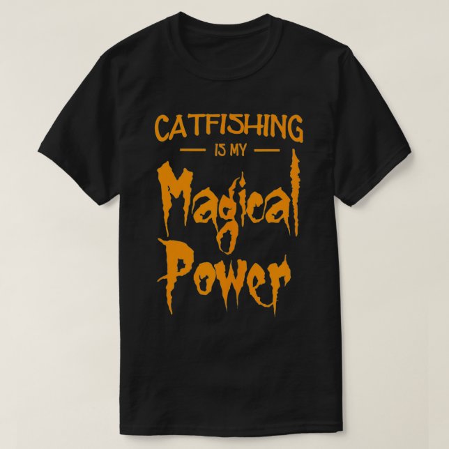 Camiseta La pesca de altura es mi poder mágico, divertido G (Diseño del anverso)
