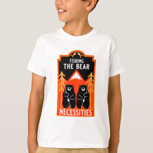 Camiseta La Pesca De Las Necesidades Del Oso