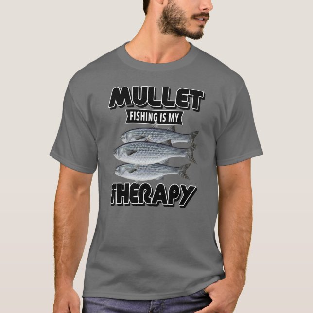 CAMISETA LA PESCA DE MUBARRA ES MI TERAPIA (Anverso)