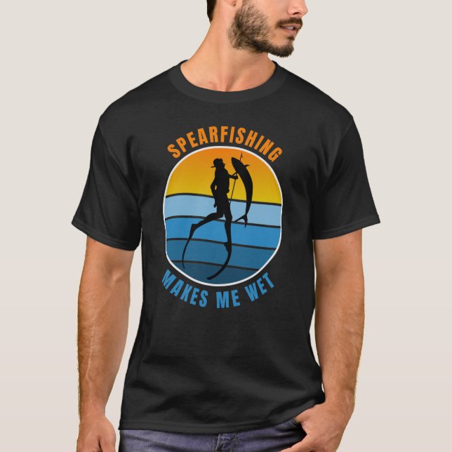 Camiseta La pesca de punta me hace sentir húmedo (Anverso)