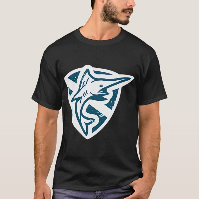 Camiseta La pesca de tiburones de Quint. (Anverso)