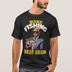 Camiseta La pesca de trucha vuelve a hacer grande la pesca 