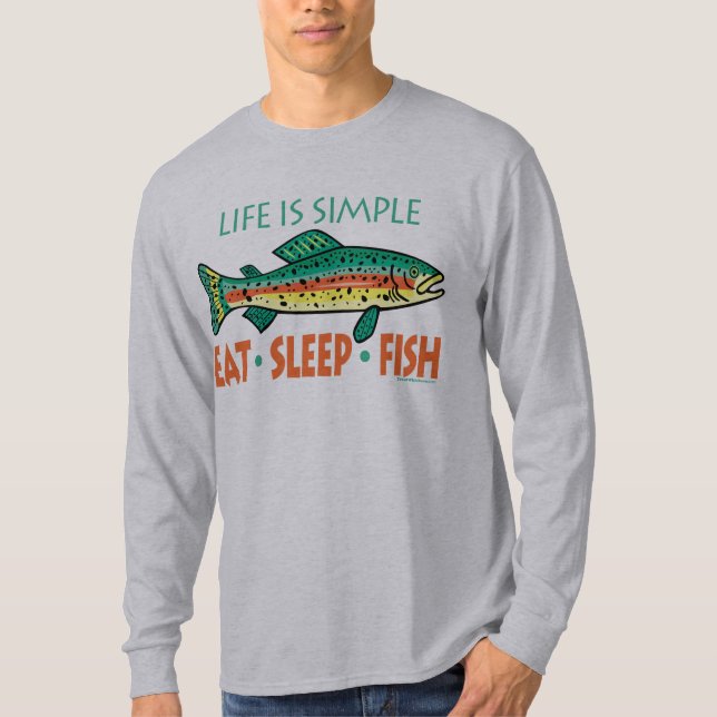 Camiseta La pesca divertida dice (Anverso)