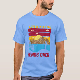 Camiseta La pesca divertida es para los hombres que me enca