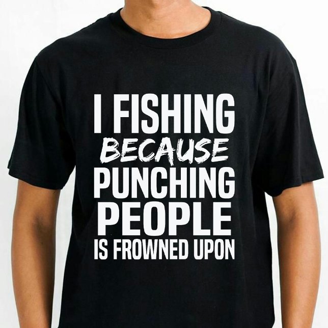 Camiseta La pesca divertida y el amante del camping papá ne (Funny Fishing and Camping Lover Dad Black T-Shirt)
