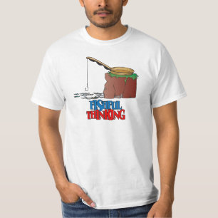 Camiseta La pesca divertida y pesada