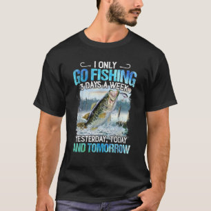 Camiseta La Pesca En El Día De Hoy Es De Sólo 3 Días En Sem