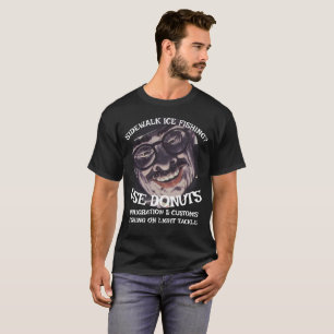 CAMISETA LA PESCA EN EL HIELO INMIGRACIÓN CONTROL ADUANERO