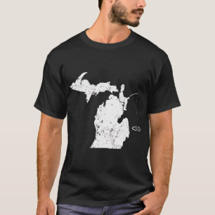 Camiseta La pesca en hielo está llamando MI Humor de pesca 