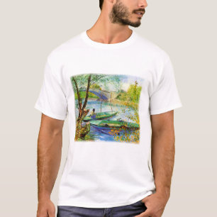 Camiseta La pesca en primavera Vincent van Gogh