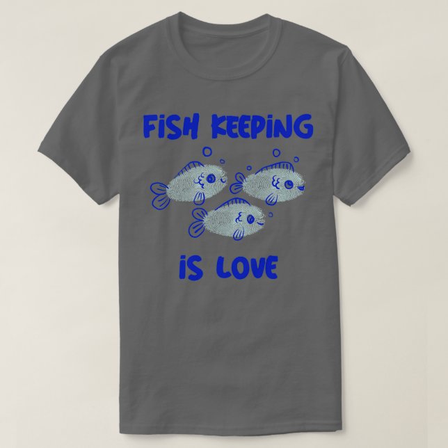 Camiseta La pesca es amor (Diseño del anverso)