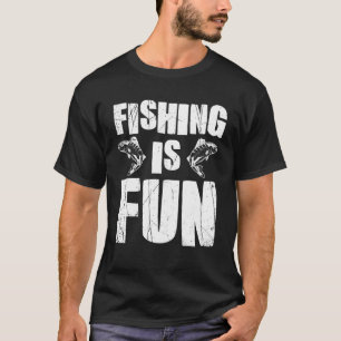 Camiseta La pesca es divertida