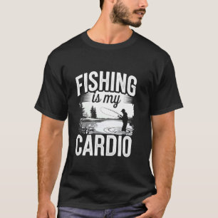 Camiseta La pesca es mi cardio