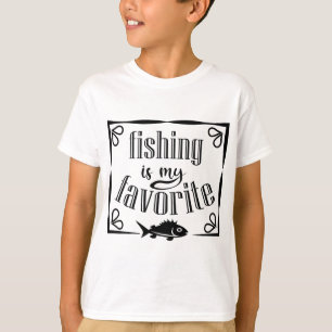 Camiseta La pesca es mi cita favorita