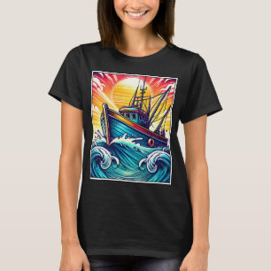 Camiseta La pesca es mi droga de elección