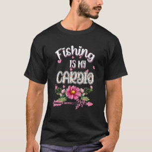 Camiseta La Pesca Es Mi Humor Cardio Sarcástico