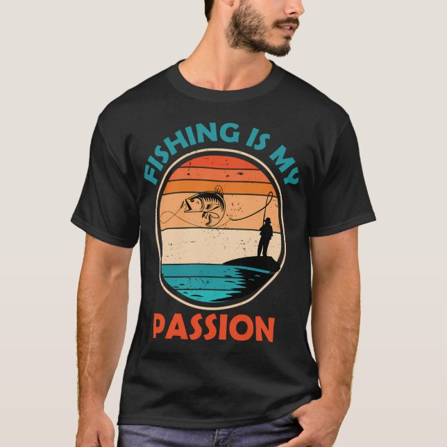 Camiseta La Pesca Es Mi Pasión (Anverso)