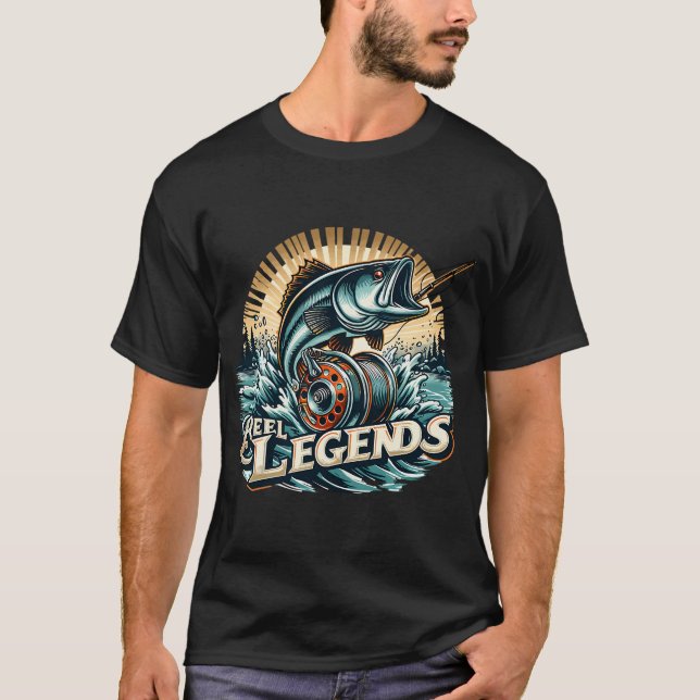 Camiseta La pesca es mi pasión (Anverso)