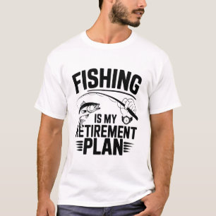 CAMISETA LA PESCA ES MI PLAN DE RETIRO
