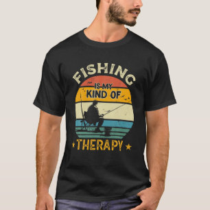 Camiseta La Pesca Es Mi Tipo De Terapia, Pescar