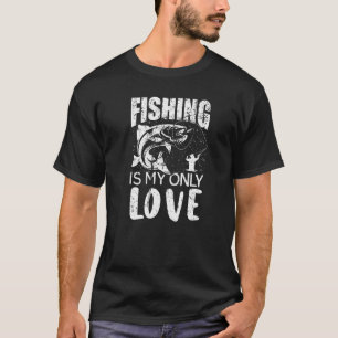 Camiseta La pesca es mi único amor Premium