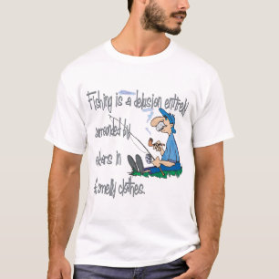 Camiseta La pesca es una falsa ilusión