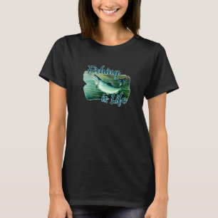 Camiseta La pesca es vida Deporte al aire libre Atrapar pec