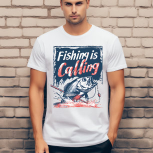 Camiseta La pesca está llamando 