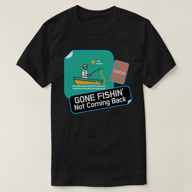 Camiseta "La pesca inmersa no vuelve" (Diseño del anverso)