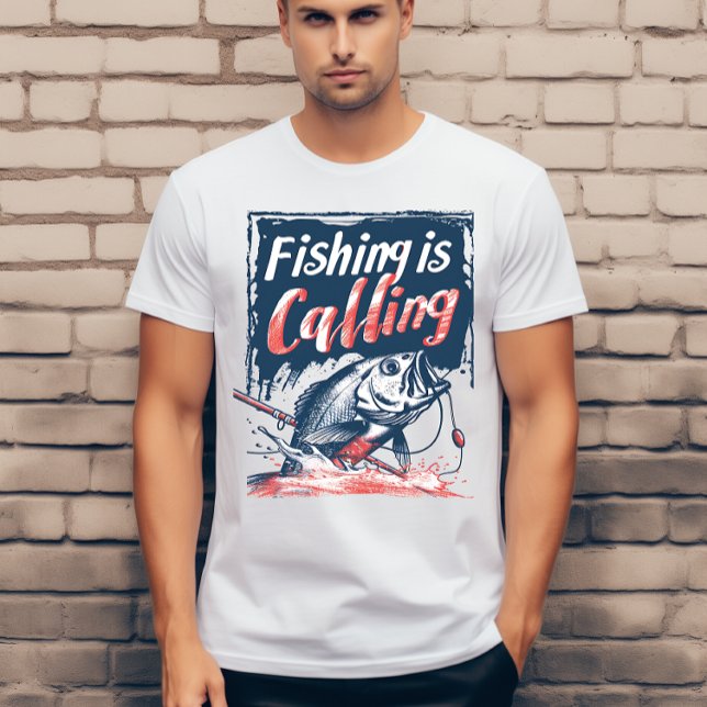 Camiseta La pesca llama (Subido por el creador)