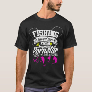 Camiseta la pesca me ahorró de convertirse
