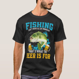 Camiseta La pesca no puede resolver todos mis problemas