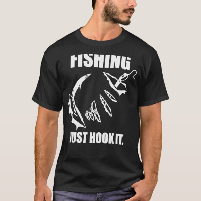 Camiseta La Pesca Sólo La Agarra Para La Mujer (Anverso)