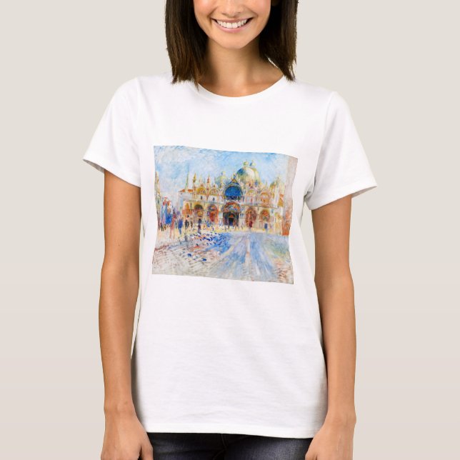 Camiseta La Piazza San Marco, Renoir (Anverso)