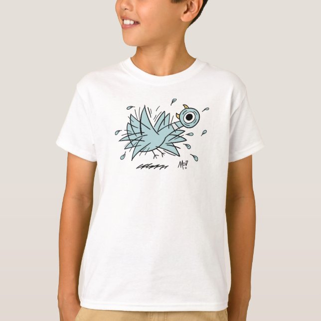 Camiseta La pichón Freakout Kids White (Anverso)