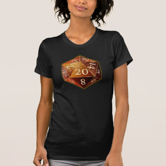 Camiseta La piedra arenisca y el moreno SÁHARA del D&D d20