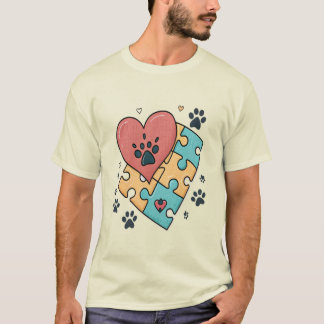 Camiseta La pieza faltante: Completando el corazón