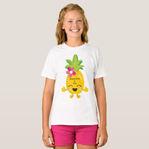 Camiseta La piña feliz Homeschool es fresca