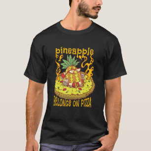 Camiseta La Piña Pertenece A La Pinaza De Frutos Saludables